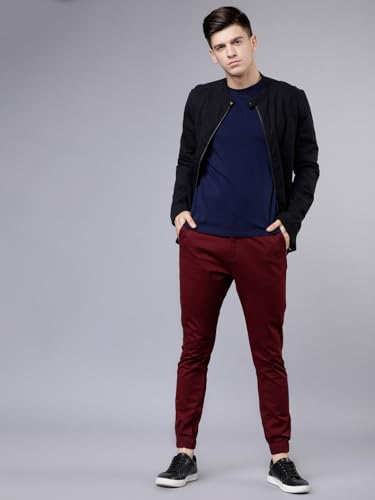 Image of Highlander Men's Tapered Fit Cargo Trousers| Stylish & Comfortable for Casual, Travel & Active Wear