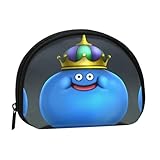 ドラゴンクエスト スライム 財布 小銭入れ カーブファスナー コンパクト 大容量 アニメ 半円型 盗難防止 使いやすい 薄型 人気 長財布 多機能 ギフト 母の日ギフト 男女兼用