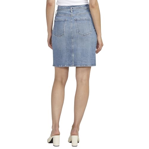 JAG Jeans Women's Knee-Length Skirt, Lunar Blue3
