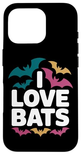 I Love Bats DƃSVbNe[} X}zP[X iPhone 16 Pro p