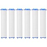Photo Gallery qwork® 6 pack filtri doccia 9,5 x 2 cm in cotone pp per rimozione cloro e batteri - filtro doccia anticalcare per soffioni Photo Gallery qwork® 6 pack filtri doccia 9,5 x 2 cm in cotone pp per rimozione cloro e batteri - filtro doccia anticalcare per soffioni