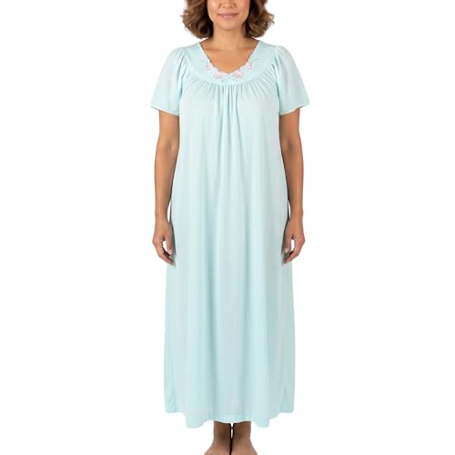 Image of Shadowline Women's Petals 53 Inch Short Flutter Sleeve Long Gown