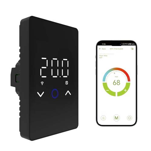 MAXKOSKO 1PC WiFi Smart Thermostat for Electric Floor Warming System