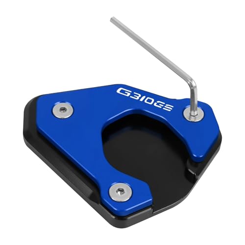Extension béquille latérale pour moto G310GS en aluminium CNC anodisé