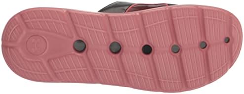 Under Armour Women's Ignite Pro Slide, (003) Black / Red Fusion / Red Fusion, 7, US | Image 3