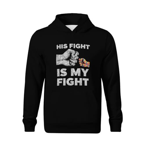 Kids Retro Autism Awareness Mom Dad Parents Autistic Kids Awareness Boys Girls Lightweight Kangaroo Pocket Hoodies2