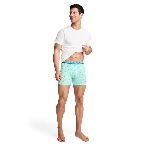 Image of Jockey Men's Underwear True Style 6 inch Boxer Brief - 3 Pack
