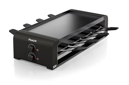 Stöckli Raclette PizzaGrill 8 Black