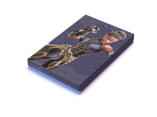 Image of Seagate Shuri SE FireCuda External HDD - USB 3.2, Customizable RGB LED Cyan, Works with PC, Mac, PlayStation, and Xbox, with 3-yr Data Recovery Services (STLX2000402)