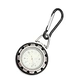 JOINPAYA Montre Fluorescente d'alpinisme Montre de Poche Portable Matériaux Solide Multif...