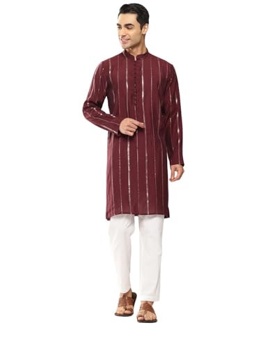 Kurta Chanderi en soie pour homme idéal pour vos soirées de mariage