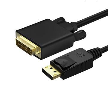 1.8m Active DP to DVI Conversion line Graphics Card Large DP to DVI Laptop 4K TV Display Projector