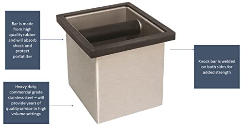 Rattleware Knock Box (6"X5.5"X6") #TOP6