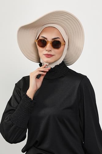 Aisha's Design 4 in 1 Modest Hijab Swim Set Quick Dry Full Coverage Pool Beach Headwear 3-Pack & 4-Pack2