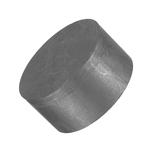 Électrode en graphite ronde MECCANIXITY 50x25 mm pour stopper la corrosion en électrolyse