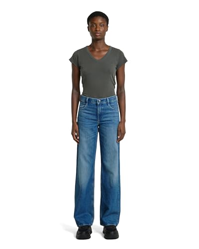 G-STAR Damen Judee Low Waist Loose Jeans Blau (Faded Harbor D22889-D436-D331) 28W / 34L – Ansicht 4