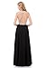 YuNuo Sparkly Crystal Beading Prom Dresses Long 2018 Sexy Open Back Party Ball Gown Scoop Bridesmaid Dresses Black-US12