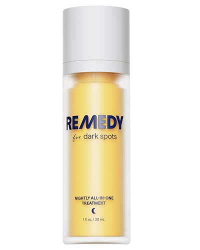 Remedy for Dark Spots – Discoloration Treatment For Face with Retinol, Glutathione, Niacinamide, Mandelic Acid, Kojic Acid and Tranexamic Acid – By Dermatologist Dr. Shah