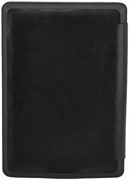 Huasiru PU Leather Case Cover for Amazon Kindle 4 & Kindle 5 Generation (Button Version) Only, Black