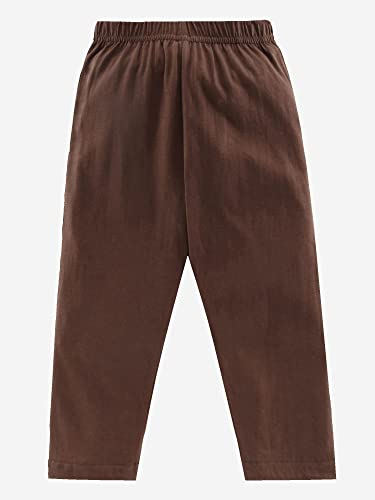 Image of KiddoPanti Boys Solid Pyjama Pant | 100% Soft Cotton Single Jersey | Comfortable Fit with Elastic Waistband & Single Front Pocket | Kids Track Pant