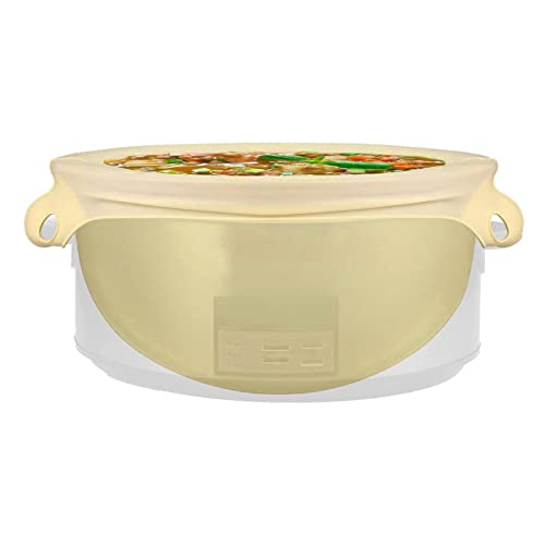 cypreason Doublures pour mijoteuse - Sacs réutilisables pour Pots | Doublures de mijoteuse sûres, Sacs de Cuisson en Silicone faciles à Nettoyer pour marmite Ovale ou Ronde