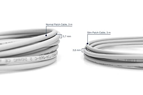 Cable Digitus Cat 6A U-FTP Patch 10 m Gris miniatura 5