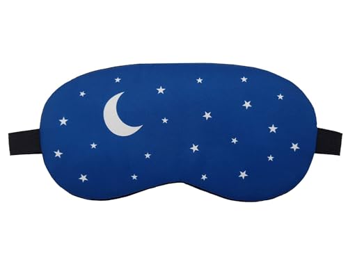 Image of Jenna Gel Sleeping Eye Shade Mask Cover For Insomnia, Meditation, Puffy Eyes And Dark Circles (NightSky Blue Gel-1)
