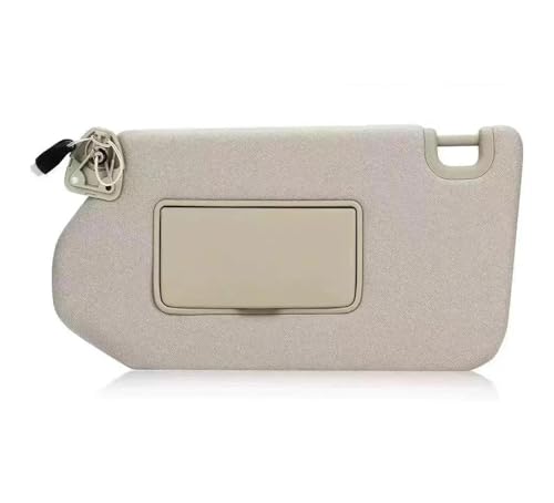 日よけ に適合する インフィニティ QX60 2007 2008 2009 2010 2011 2012 2013 2014 用 ライト付きサンバイザー 左運転席側と右助手席側 スクリーン(Beige Left)