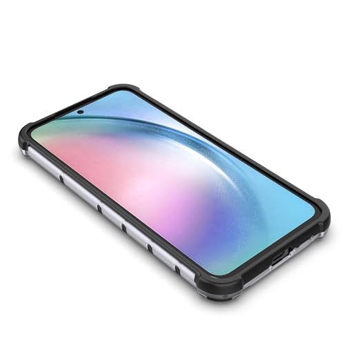 Image of Glasgow Back Case Cover Designed for [ Samsung Galaxy A55 5G ] (Stylish Look | Shock Proof) - Black