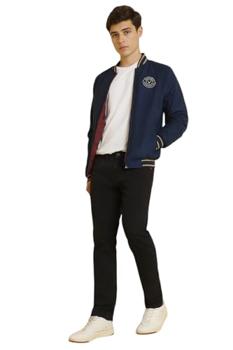 Image of Allen Solly Men's Polyester Standard Length A-Line Coat