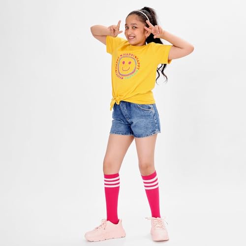 Image of BONKIDS Girls Tshirt (BON9469 10-11Y) Yellow