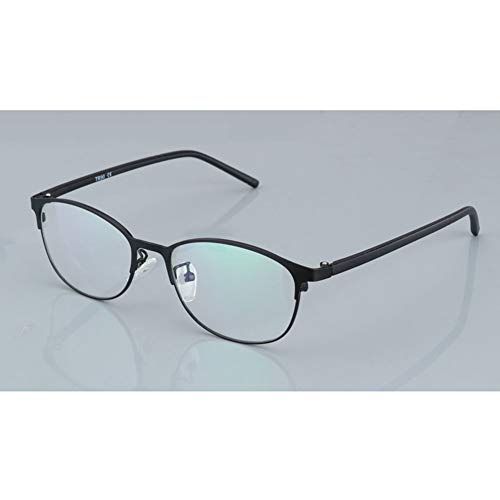Eyetary Lunettes de Lecture bifocales photochromique de Transition, Lunettes de Soleil ovales lentilles Plates, UV400 / Anti-Reflets/grossissement, Force de 1,00 à 3,00,Black,+2.5 Cover