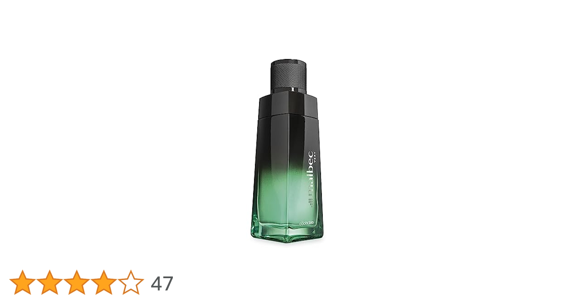 香水(男性用) oBoticario EDT MALBEC VERT 100ml Malbec Vert Eau de Toilette – Refreshingly Masculine – O