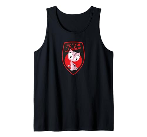 Pussy Deluxe Shield Pink Cat Débardeur
