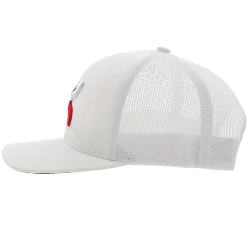 Image of HOOEY Texican Texas Trucker Hat for Men - Adjustable Snapback Mesh Baseball Cap - Western Work & Casual Wear Breathable Mesh