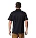 Columbia Mens Utilizer Short Sleeve Polo, Black, Small