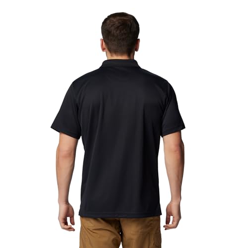 Columbia Mens Utilizer Short Sleeve Polo, Black, X-Large - image 2