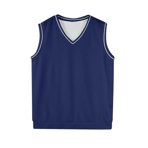 Mens Sweater Vest Casual Knitted V Neck Sleeveless Shirts Plus Size Relaxed Fit Business Knit Pullover Wool Sweater4