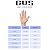 GUS 12 Pair Men's Goatskin Work Gloves, A Grade Durable Leather Work Gloves, Guantes de Trabajo Para Hombre (Medium)