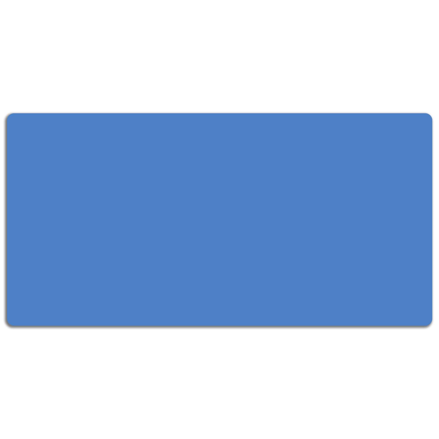 Sottomano da Scrivania 120x60 cm Impermeabile in Vinile PVC Protezione e Decorazione Facile da Pulire Superficie Protettiva per Ufficio e Casa Antiscivolo - Azzurro