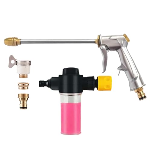 Boquilla de manguera de alta presión - Pulverizador automático compacto con patrones de pulverización ajustables | Hidrolimpiadora multifuncional para los detalles del automóvil, para detalles de la