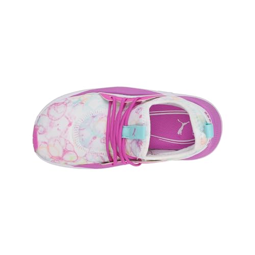 PUMA Toddler Girls Pacer Future Allure Bubble Dye Slip On Sneakers Shoes Casual - White - Size 6 M4