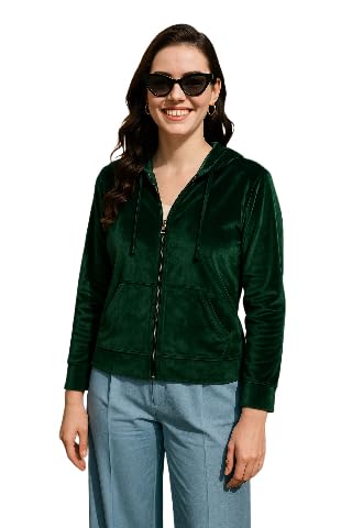 Full Sleeve Solid Women's Casual Jacket-image-12
