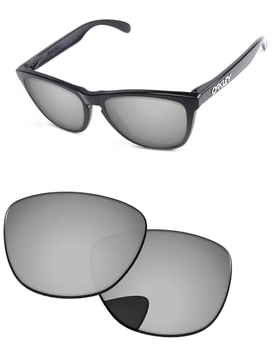 Image of Replacement Lenses for Oakley Frogskin OO9013 55mm Sunglass - Precision Fit, UV Block & Impact Resistant