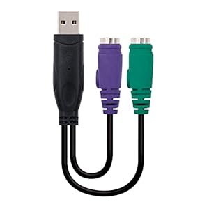 Brightium B1188 Adapter PS/2 na USB 2x