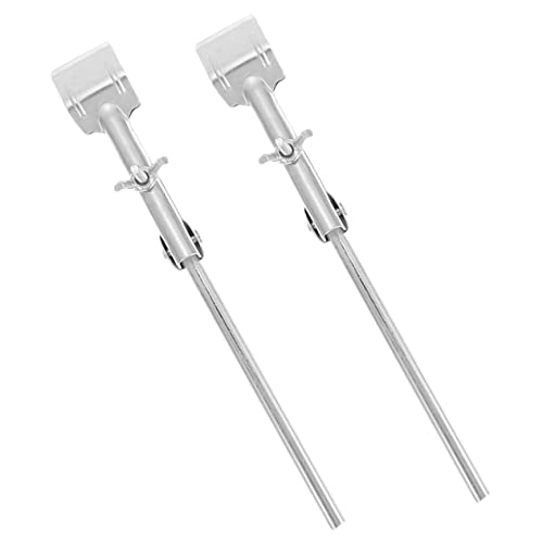 PLAFOPE 2pcs Flask Test Tube Clamp Flask Clip Ring Clamp Equipment Test Tube Holder Clip Pipe Jar Clamps Lab Clamp Holder Flask Clamp Test Tube Holder Clamp Rod Laboratory Supplies Iron