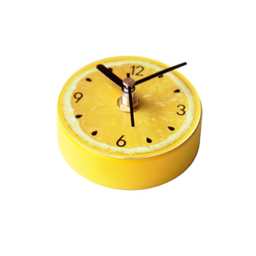 PRETYZOOM Frigorifero con Design Tema Frutta Rotondo con Adesivi per