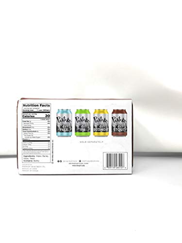 Partake Brewing Non Alcoholic Craft Beer, Dark, 6 Pack - 12 Ounce Cans, Low Calorie, All Natural - Thumbnail 3