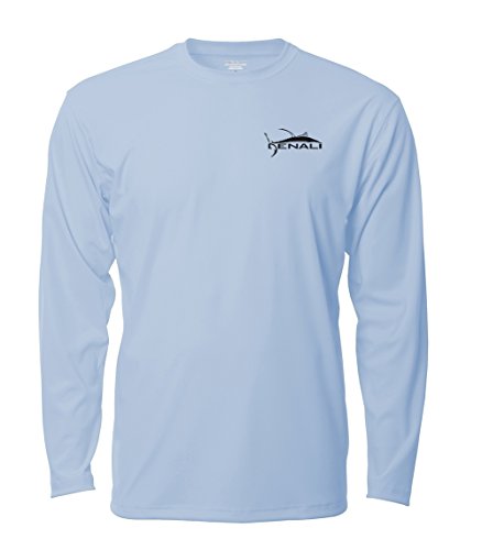 Denali Men's Teaser UPF 50+ Long Sleeve T-Shirt, UV Protection Shirt, Trophy Bones Collection by Marcos Augusto: Permit2