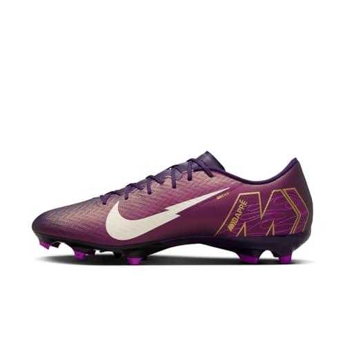 Nike Mercurial Vapor 16 Academy Kylian Mbappe MG Low-Top Soccer Cleats (FQ8377-500, Grand Purple/Pale Ivory)3